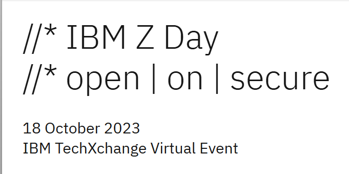 IBM Z Day